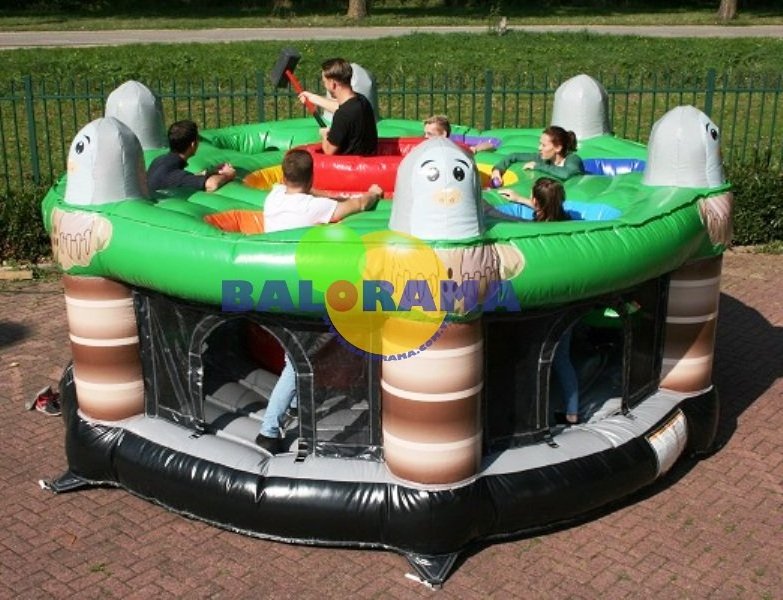 Interactive Inflatable Mole Playground