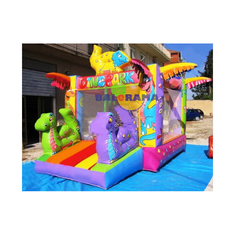 Cute dinosaurs inflatable ball pool, inflatable bouncers