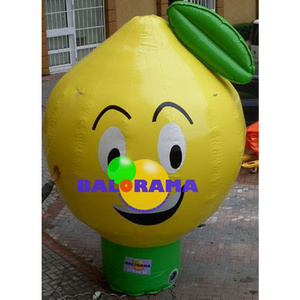 special lemon shape inflatable advertising balloon