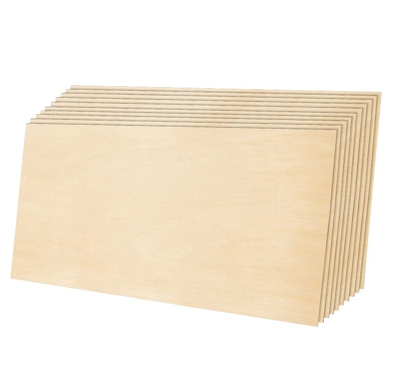 China Wholesale Professional No Deformation Brittle Light Basswood Plywood Sheet