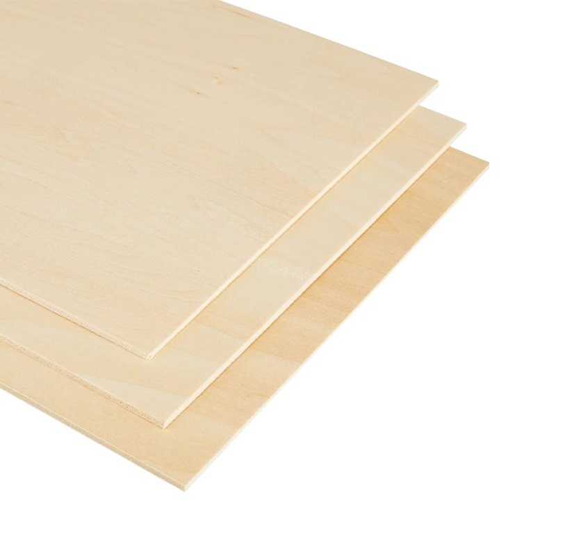 China Wholesale Professional No Deformation Brittle Light Basswood Plywood Sheet