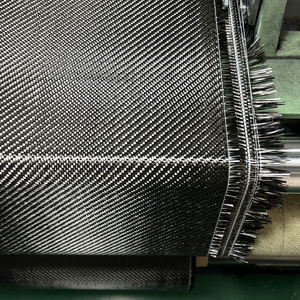 Light Weight High Strength Carbon Fiber Fabric Made in China Woven Microfiber Fabric Coated Carbon Fiber Plain 3k 200gms 10cm