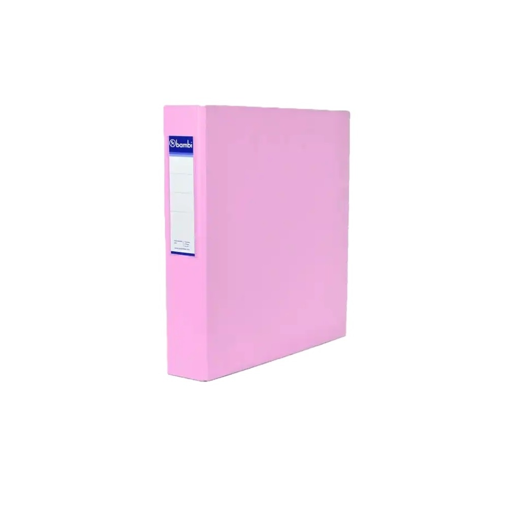 Customized Logo Colorful File Folder Paper Holder 40mm Thickness Paperboard PVC Size A4 D-Ring 2 3 4 Ring Binder