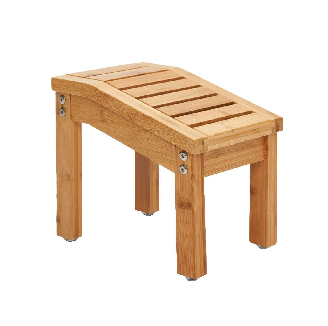 Bamboo shower foot rest