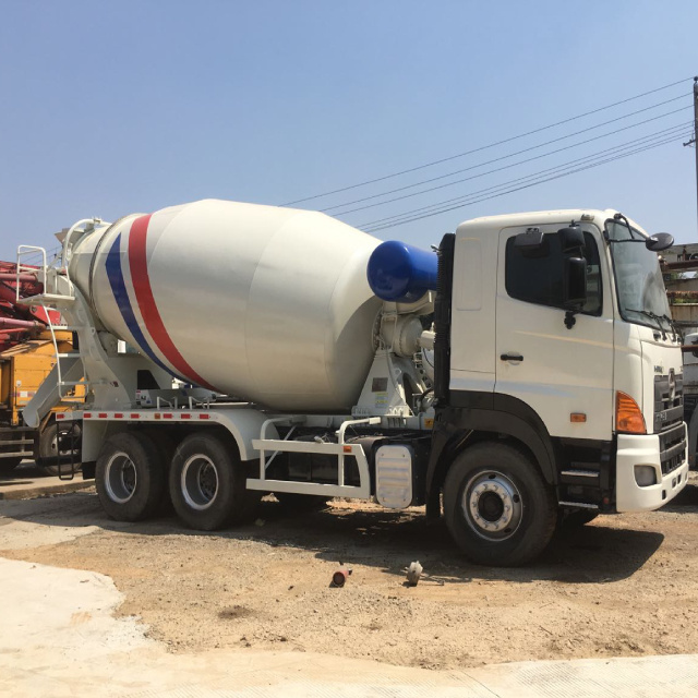 Hino Good Quality Used Concrete Mixer Truck With Pump For Sale