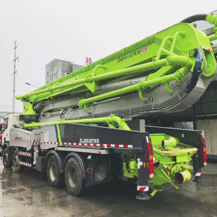 Factory Wholesale Price Used Cement Zoomlion 56M Truck boom Concrete Pump For Sale