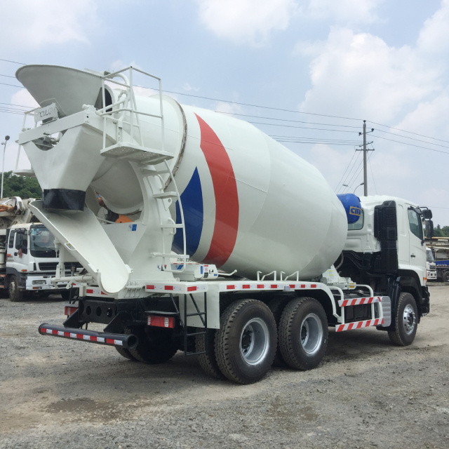 Hino Good Quality Used Concrete Mixer Truck With Pump For Sale