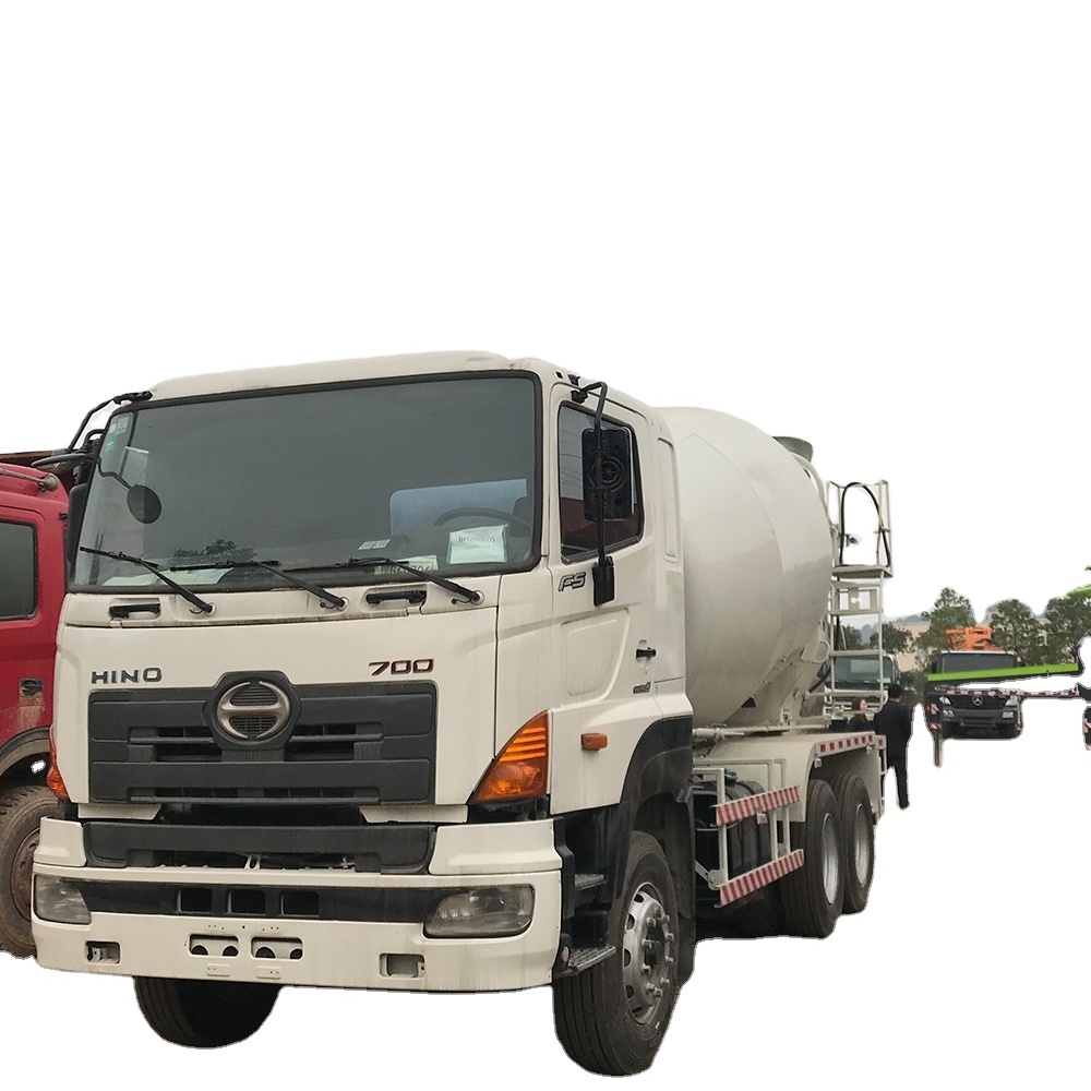 Zoomlion 10M3 hino 700 truck Used Small Cement Concrete Mixer Trucks for sale