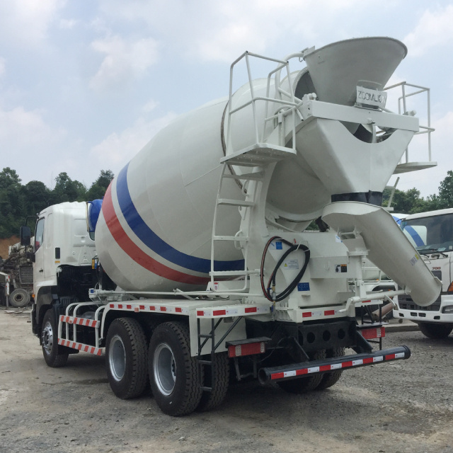 Hino Good Quality Used Concrete Mixer Truck With Pump For Sale