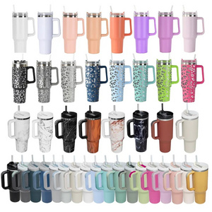 Customize 30oz 40oz Adventure Quencher Tumbler H2.0 Flowstat Double Wall Stainless Steel Vacuum Insulated Travel Mug With Handle