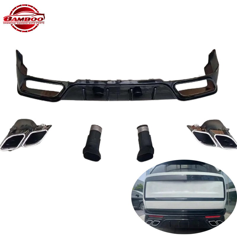 Auto Accessories Car Universal Rear Bumper Diffuser Lip Rear Bumper Lip Diffuser For 2023 Range Rover