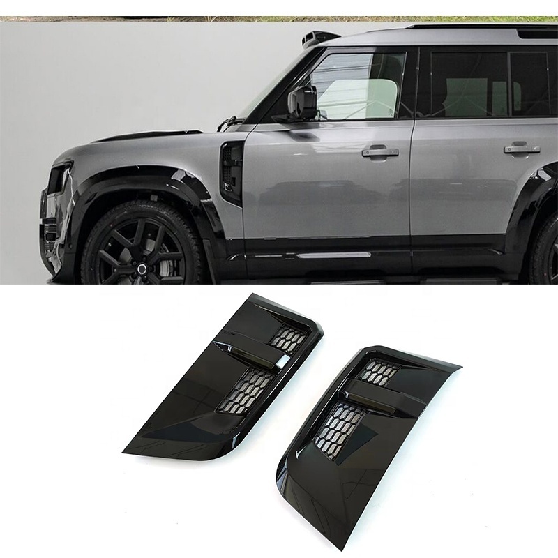 6PCS Car Front Bumper Lip Protector Corner Guard For Land Rover Defender 2022 2023 Accessories Front Bumper With Winch Bracket