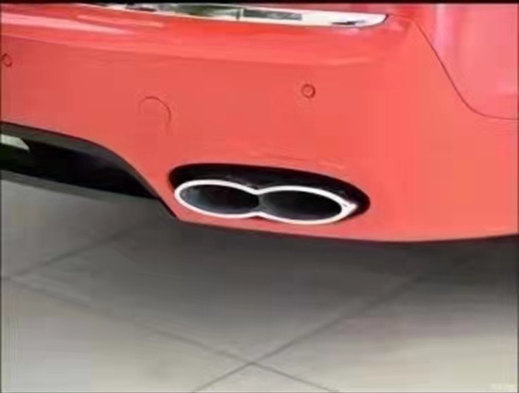 Rear Bumper Defuser Exhaust Pipe Exhaust Pipes Muffler For Car For Continental  Flying  Spur 2014 -2019