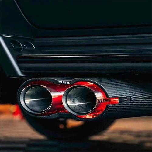 Universal Car Rear Exhaust Tips For For Mercedes Benz G700 G800 To G900 Rocket Style Muffler Tip 2019