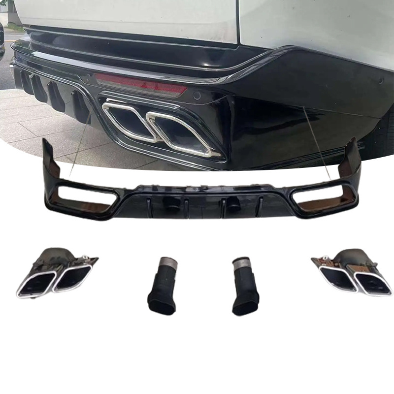 Auto Accessories Car Universal Rear Bumper Diffuser Lip Rear Bumper Lip Diffuser For 2023 Range Rover