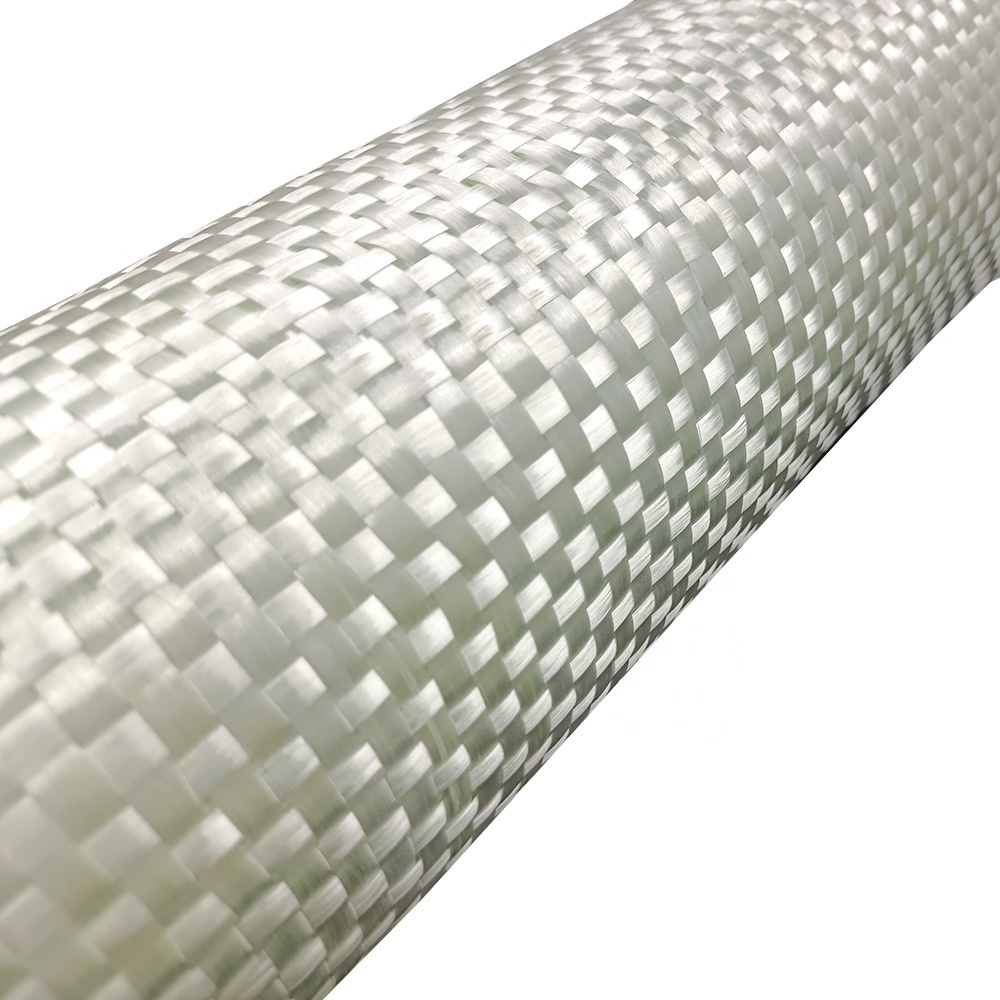 Fiberglass Woven Roving 200gsm 400gsm 600gsm GRP Glass Fibre Plain Woven Fibreglass Mesh Roll for FRP Gel Coat Panel