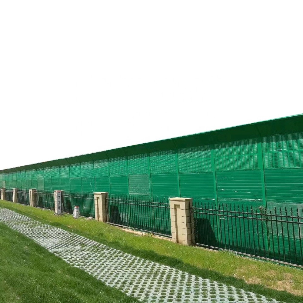 Acoustic Insulation Wall Fence Acrylic Aluminum Noise Barrier Panel Prices Highway Sound Outdoor Noise Barrier