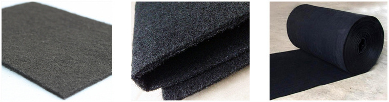 Activated carbon felt