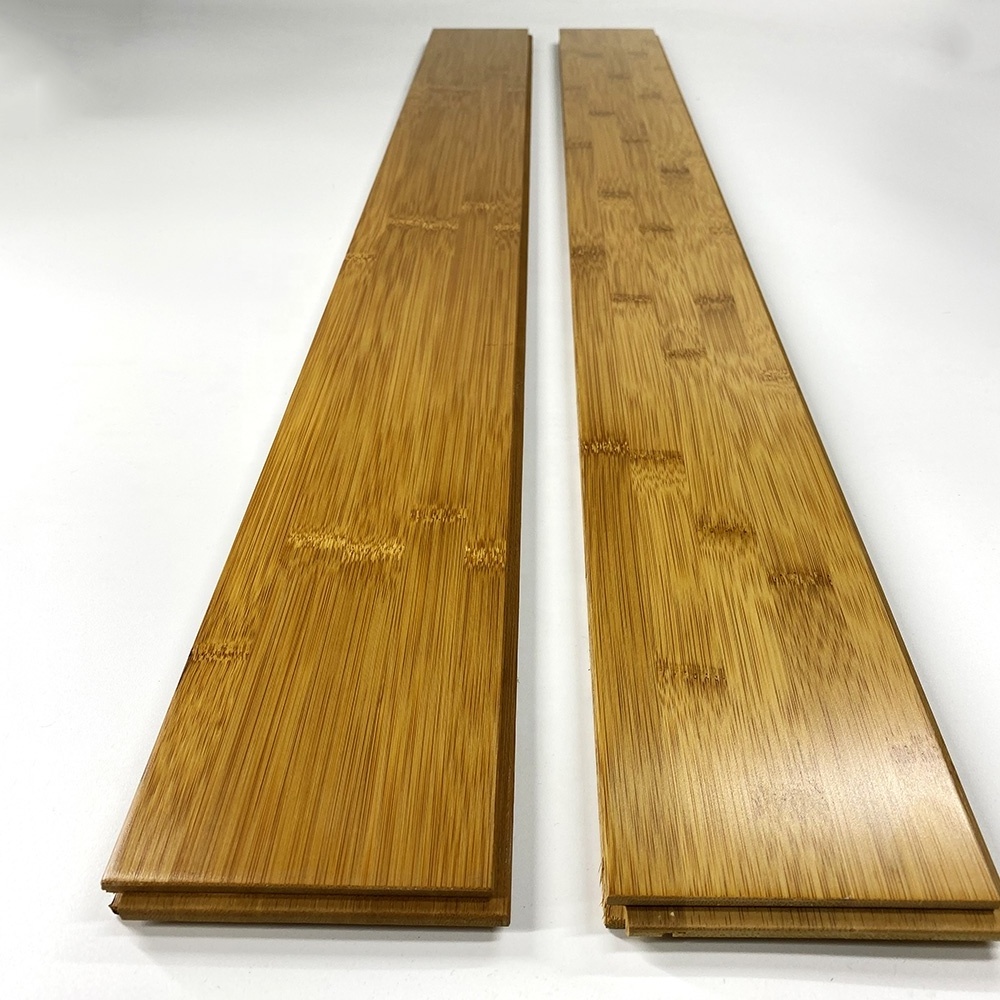 132mm wide solid bamboo hardwood flooring strand woven bamboo floors