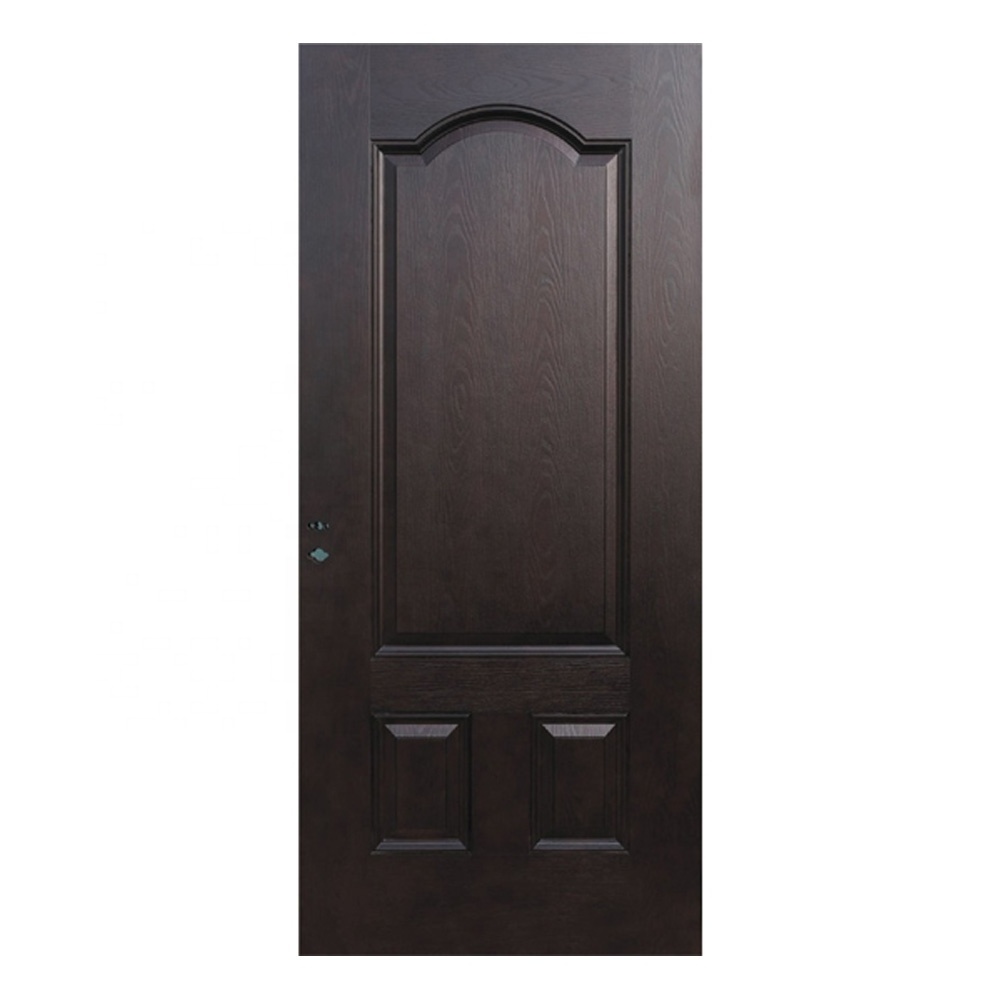 Brand New Wood Grain Texture Fibre Glass Door Better Than Plain Wooden Hospital Made In China