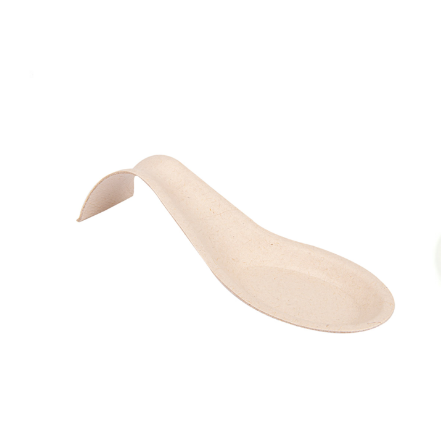 Biodegradable Sugarcane Bagasse Food Grade Mini Dessert Spoon Custom Mini Ice Cream Tasting Drop Shape Spoon