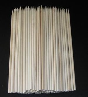 Environmental Protection Round Bamboo Sticks BBQ Bamboo Disposable Skewer Fruit Meat Sticks