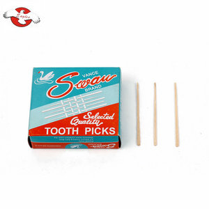 Eco friendly customized sandwich wooden toothpick