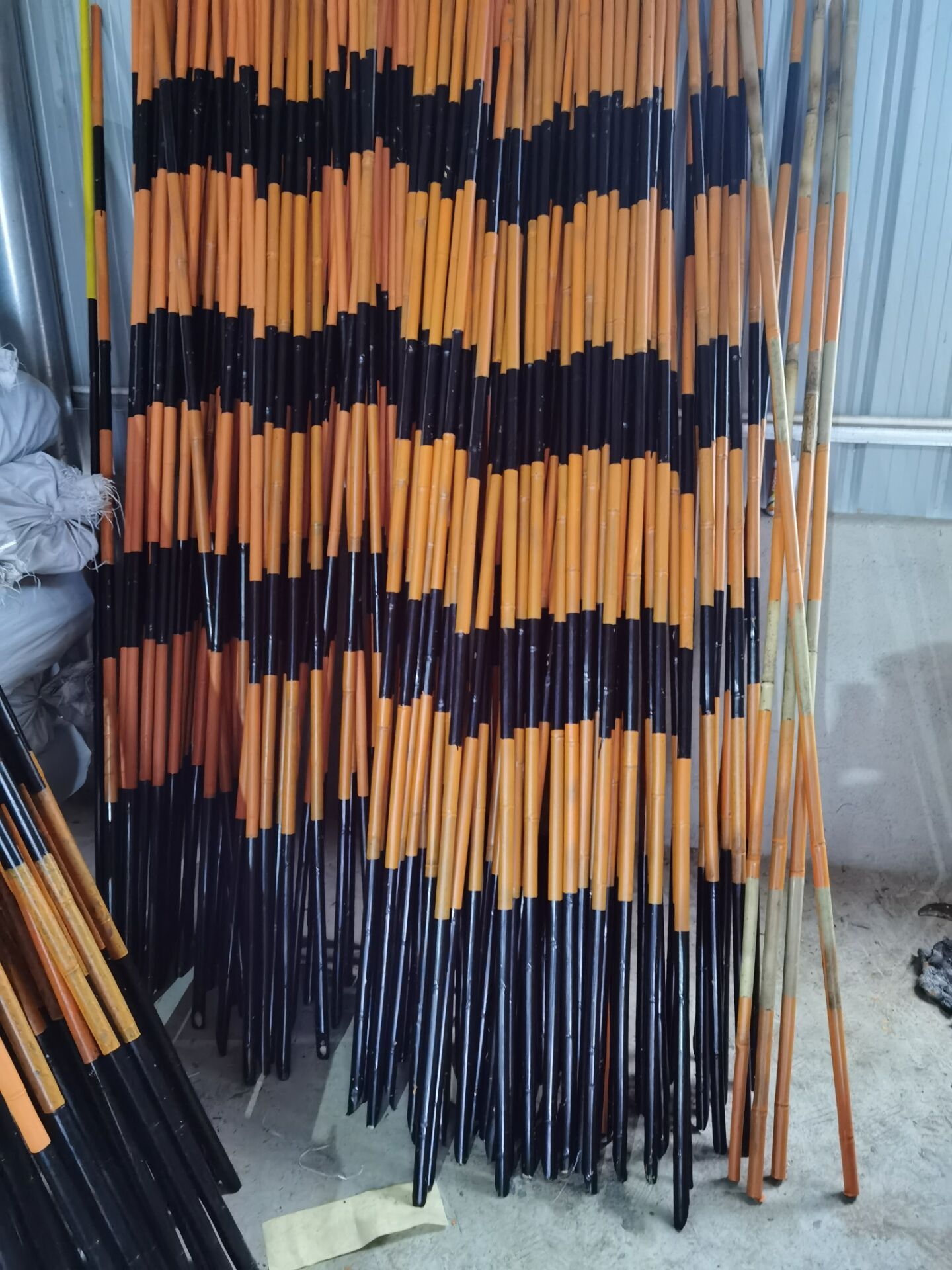 Factory Price FD-New Bamboo Stake For Nursery Plant Support From China/bamboo poles PVC coated