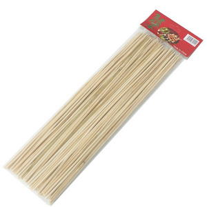 Environmental Protection Round Bamboo Sticks BBQ Bamboo Disposable Skewer Fruit Meat Sticks