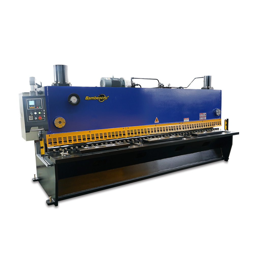 10x4000mm hydraulic shearing machine guillotine steel cutter types of shearing machine