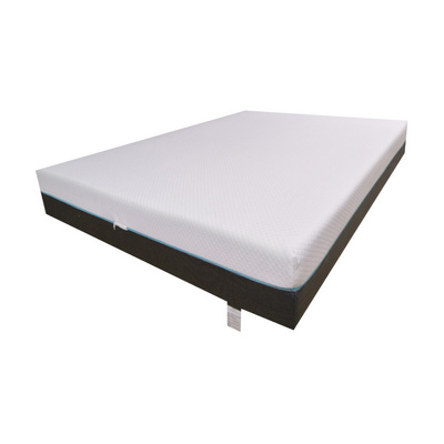 10 inch tencel medium firm queen size cool memory foam mattress compress in a box