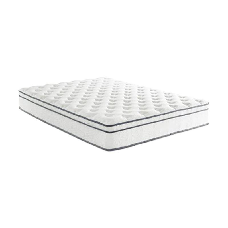 Comfort Plush Euro Pillow Top Twin Size 12 Inch Cool Memory Foam with Pocket Spring Mattress