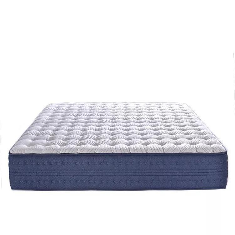 Luxury hotel soft queen king size independent bag spring innerspring memory sponge bed mattresses