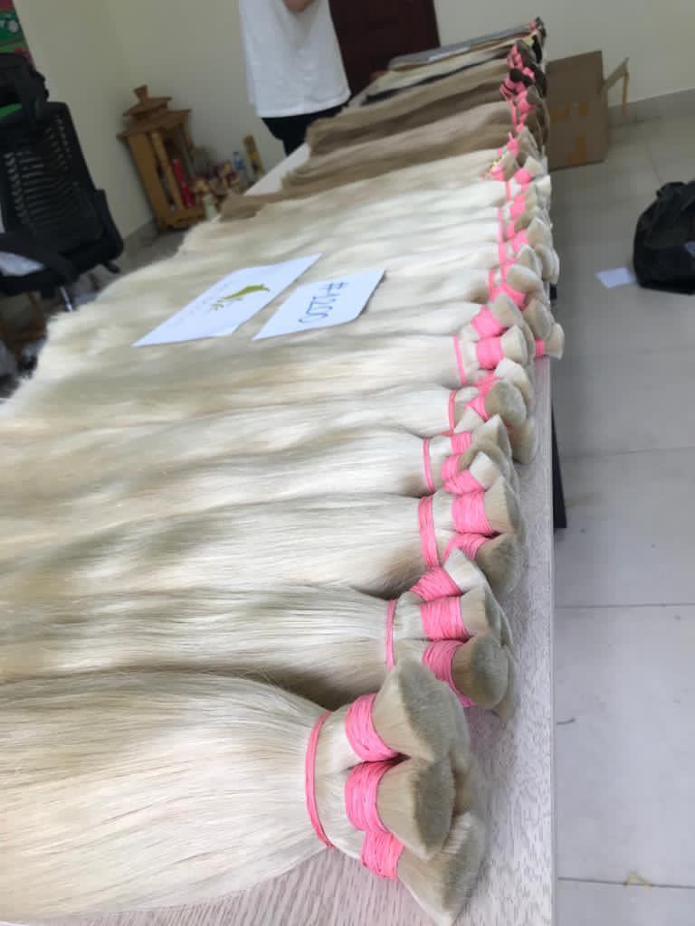 Bamboohair Vietnam Bulk Hair From 100% Vietnam Human Hair Wholesale Natural Hair Extension High Quality Silky