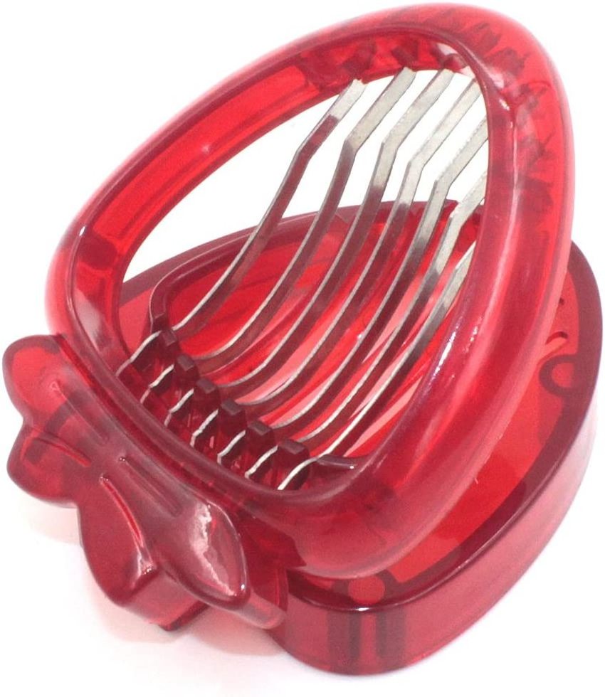 Strawberry Section Slicer Kitchen Cutter Gadgets Kitchen Tool Mini Slicer Cut Stainless Steel Blade Craft Fruit Tools