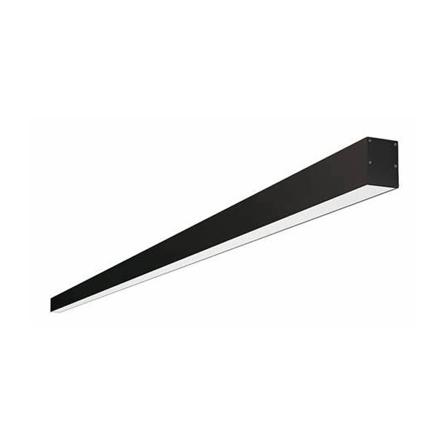 linear light pendant 40w black white silver mounted aluminum strip light led linear lighting fixture