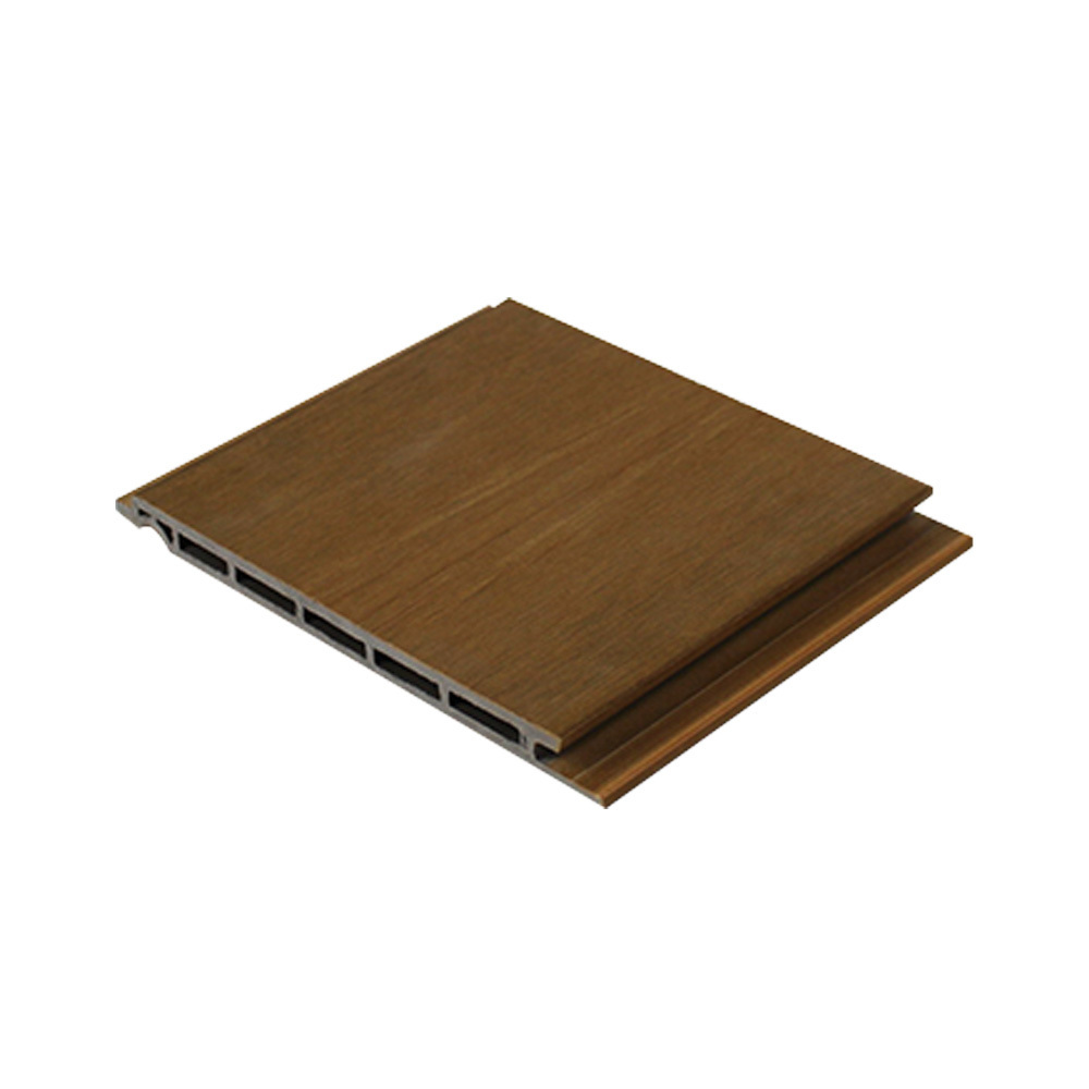 Exterior Cladding High Quality Moisture Proof Molding Luxury Brown Color PVC Wall Panel