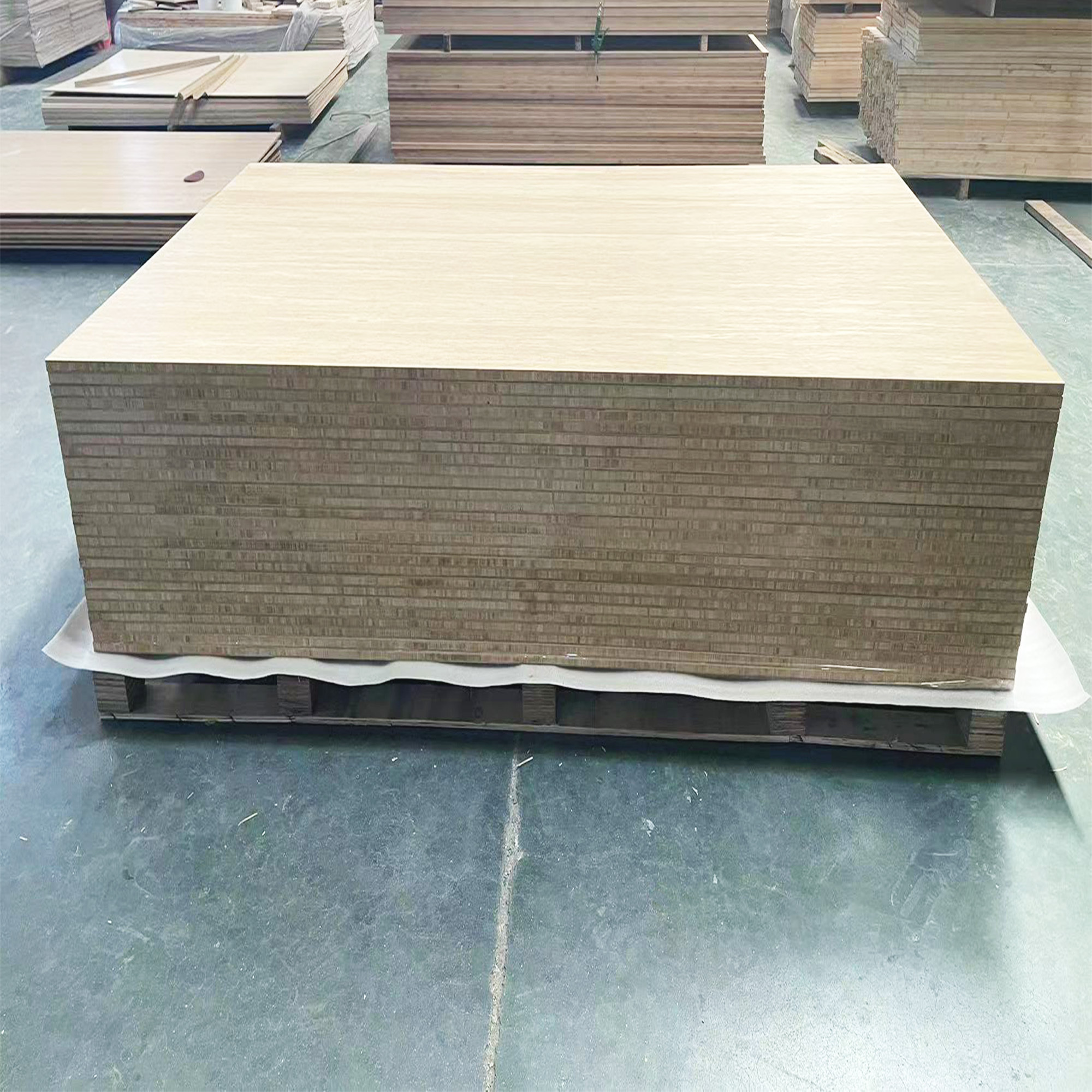 Custom size strand woven laminating waterproof 18mm 4x8 bamboo plywood panels for furniture