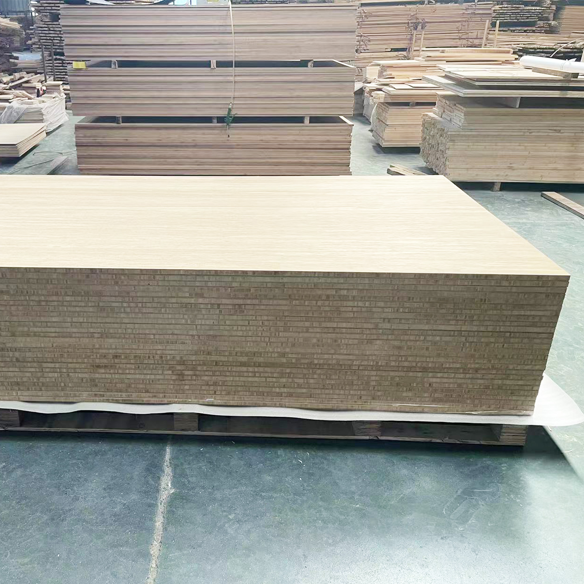 Strand woven cladding natural 20mm 18mm bamboo waterproof sheet 4x8 veneer laminated plywood