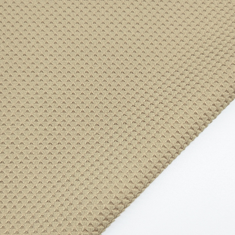 New Style 93% Polyester 7% Spandex Jacquard Fabric By Roll , Soft Hand Feel Jacquard Knitting Fabric For Sale