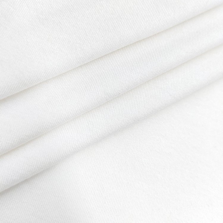 70% Bamboo 30% Organic Cotton Fabric Customized 5% Spandex Jersey Garment Clothes, Bamboo Fiber Viscose Fabric/