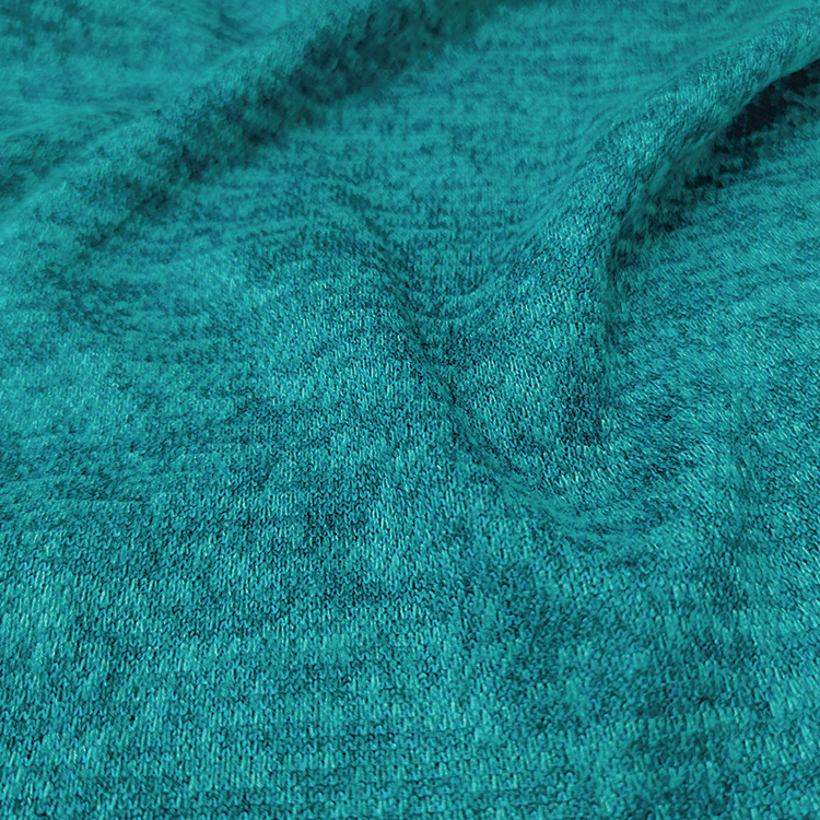 Soft Hand Feel Hacci Fabric Rayon Material , Plain Dyed Knitted Polyester Hacci Fabric For Clothing/