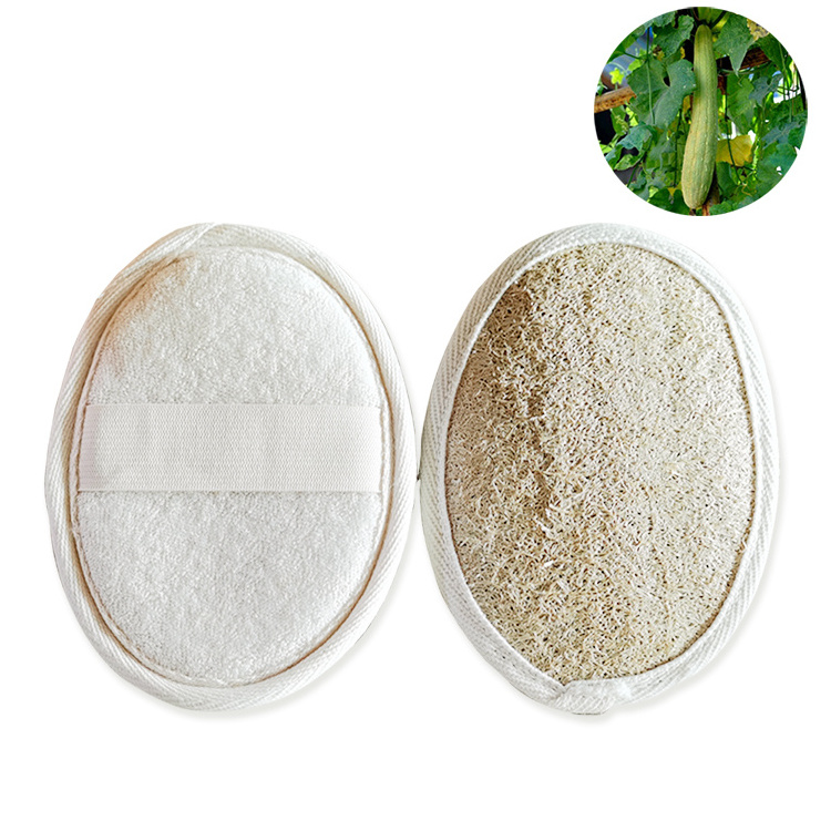 wholesale high quality exfoliating loofah bath sponge loofah brush for body