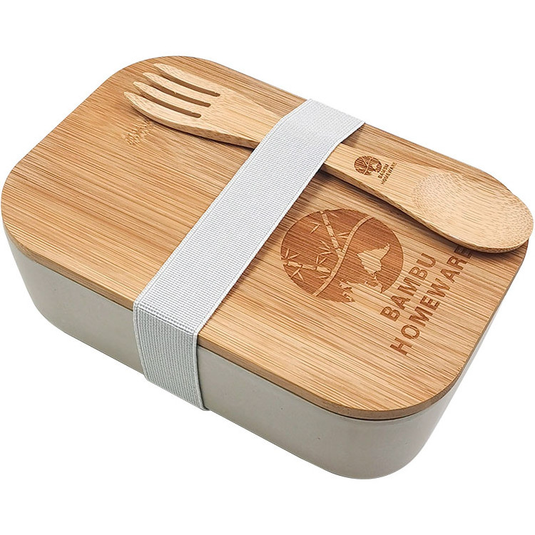 Bamboo Fiber Biodegradable BPA Free For Kids and Adults lunch box