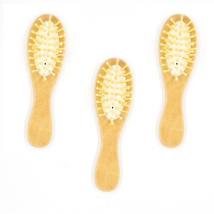 wooden hair beard comb and brush professional wooden brush  air cushion massage comb