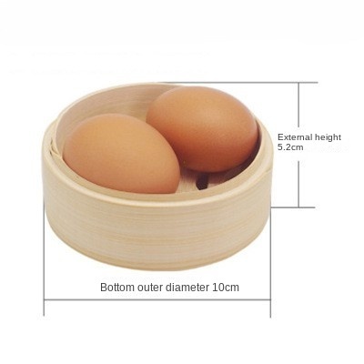 BAMBUS Big Small Size Square Mini Dim Sum Food Rice Favors Dumpling Bamboo Steamer Basket Kit Set