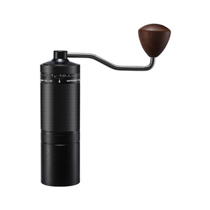 BAMBUS 2023 Al-Alloy Body 420 Stainless Steel Burr Homeuse Espresso Mini Small Hand Mill Portable Manual Coffee Grinder