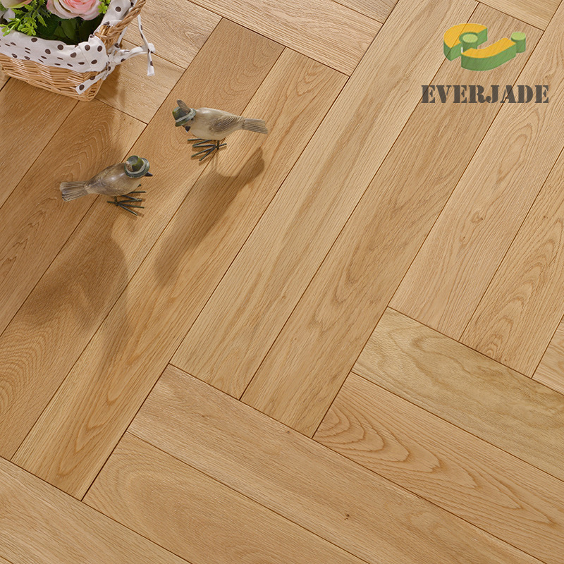 High quality distressed wood flooring wire brushed oak engineered wooden flooring with free sample