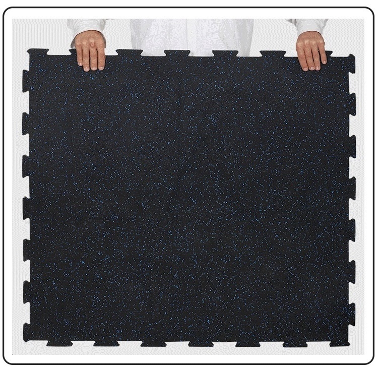 Eco-friendly Gym rubber floor soundproof dance floor mats anti-slip shock-absorbing functional acoustic rubber flooring