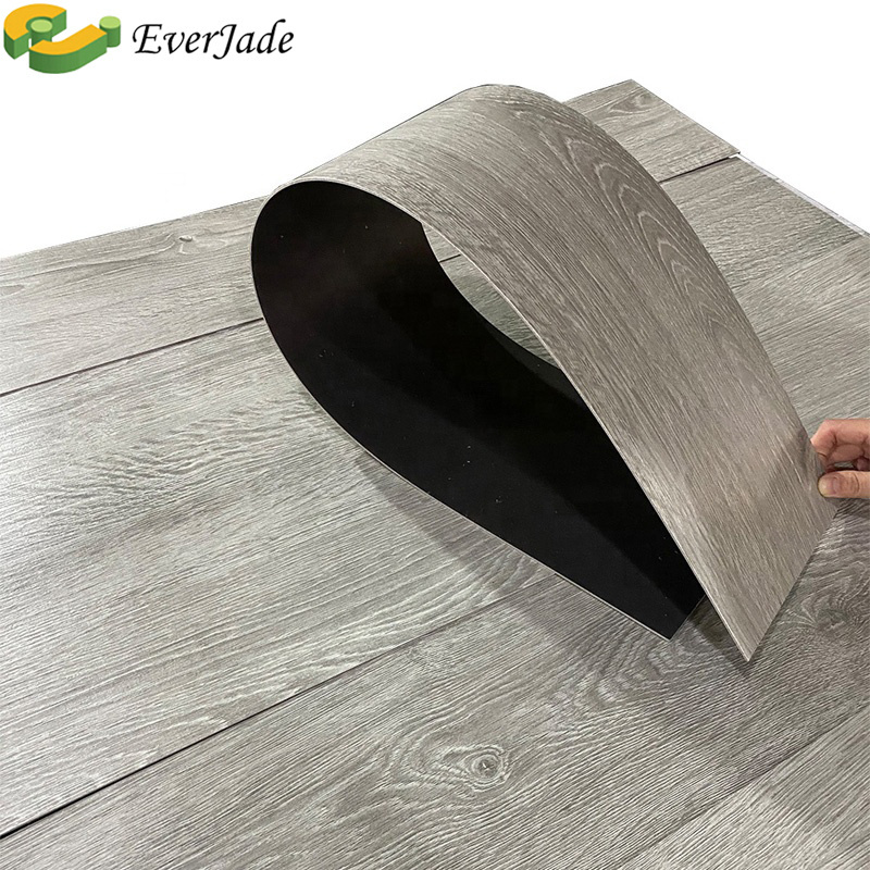 Everjade Waterproof Self Adhesive Plank Lenolium Lvp Lvt Flooring Pvc Vinyl Plastic Flooring Tiles Roll Linoleum Flooring